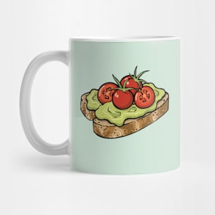 california avocado toast Mug